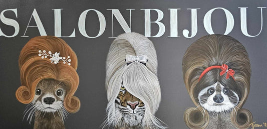 Jan Oram 'Salon Bijou' | Original Painting