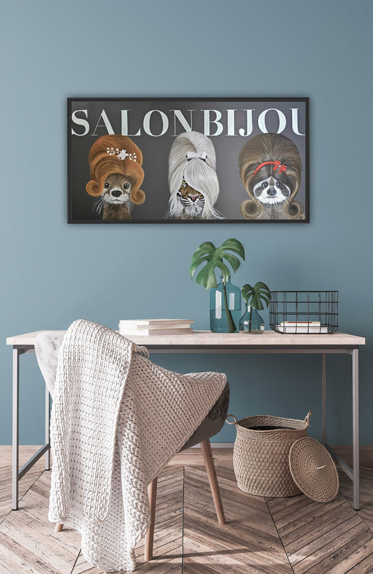 Jan Oram 'Salon Bijou' | Original Painting