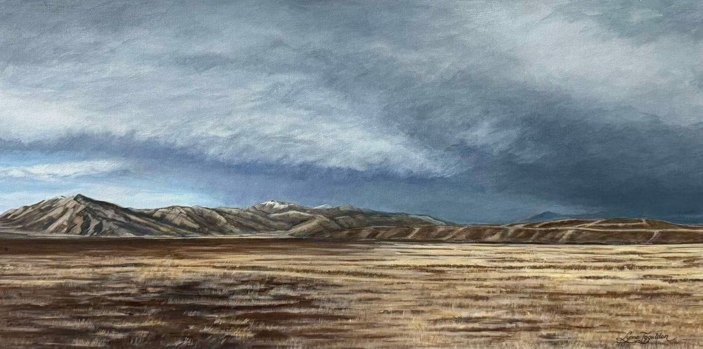 Lynne Iggulden 'Storm Brewing' | Original Painting