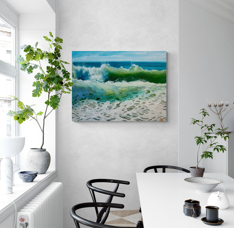 Bari Duncan ‘Summer Surge I’ | Original Painting