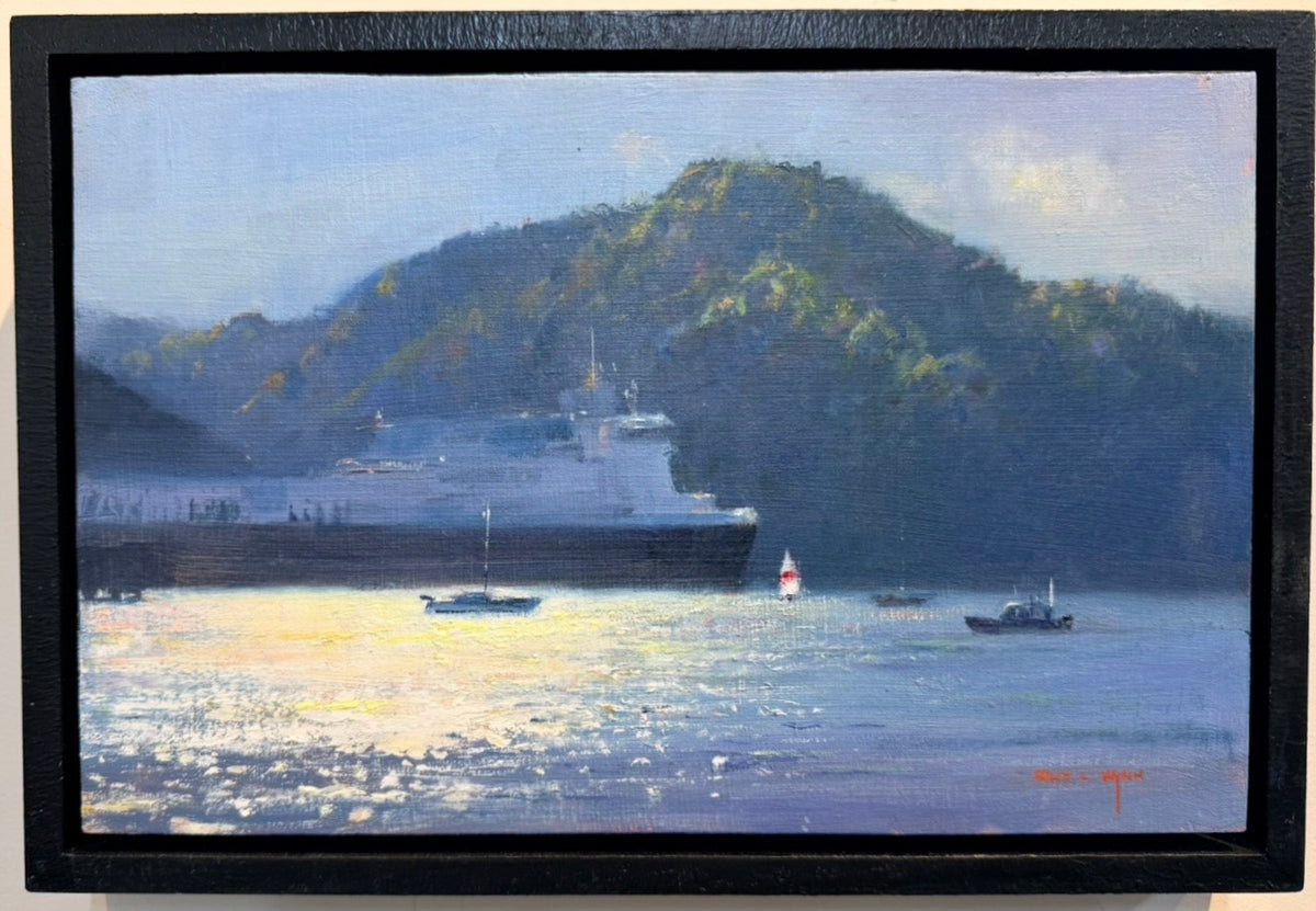 Colin Wynn 'Sun on Harbour in Picton' | Original Painting