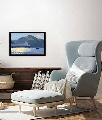 Colin Wynn 'Sun on Harbour in Picton' | Original Painting