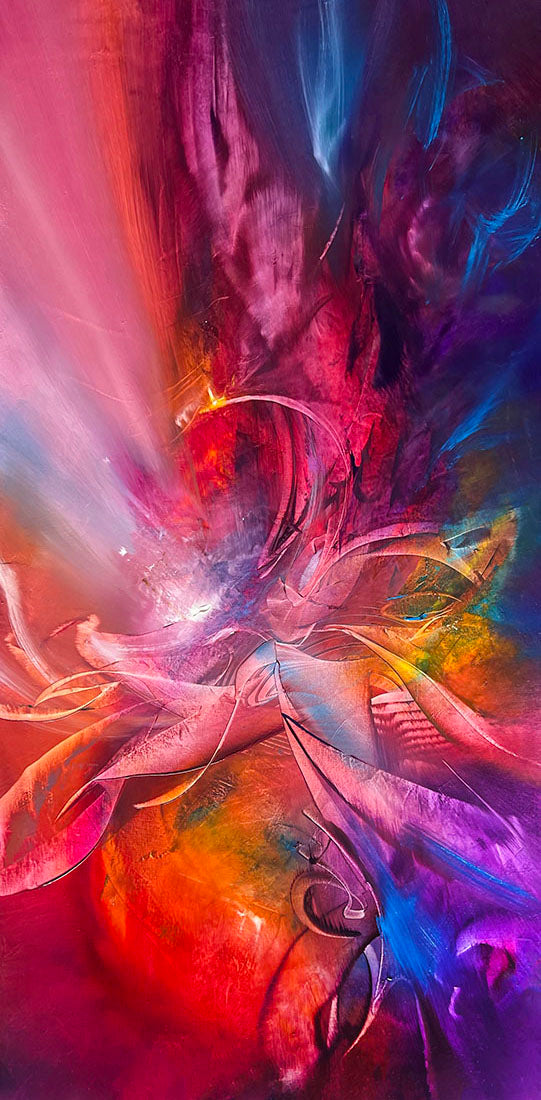 Nemesh ‘Lotus Pulsar’ | Original Painting