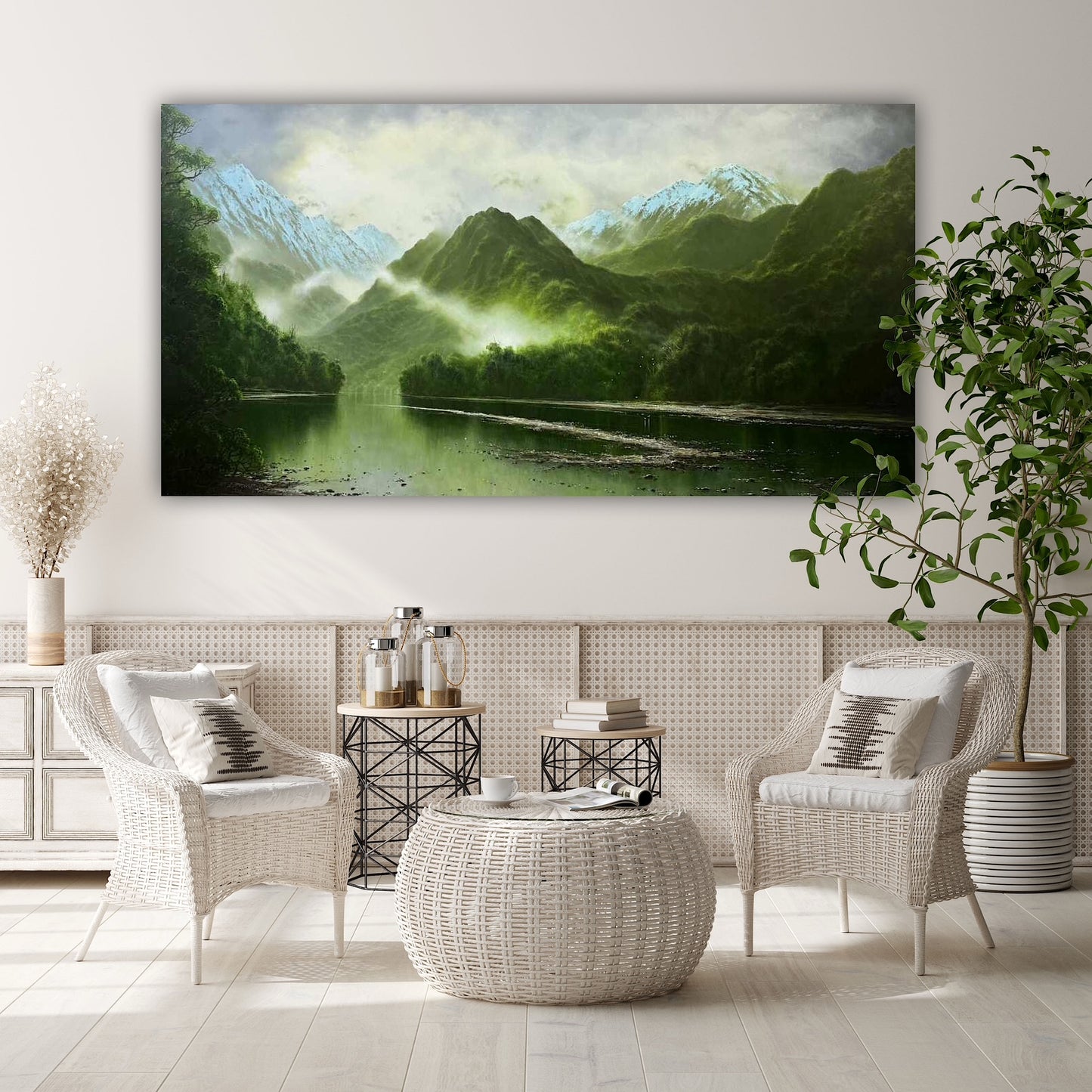 J Stewart 'Passing Mist' | Original Painting