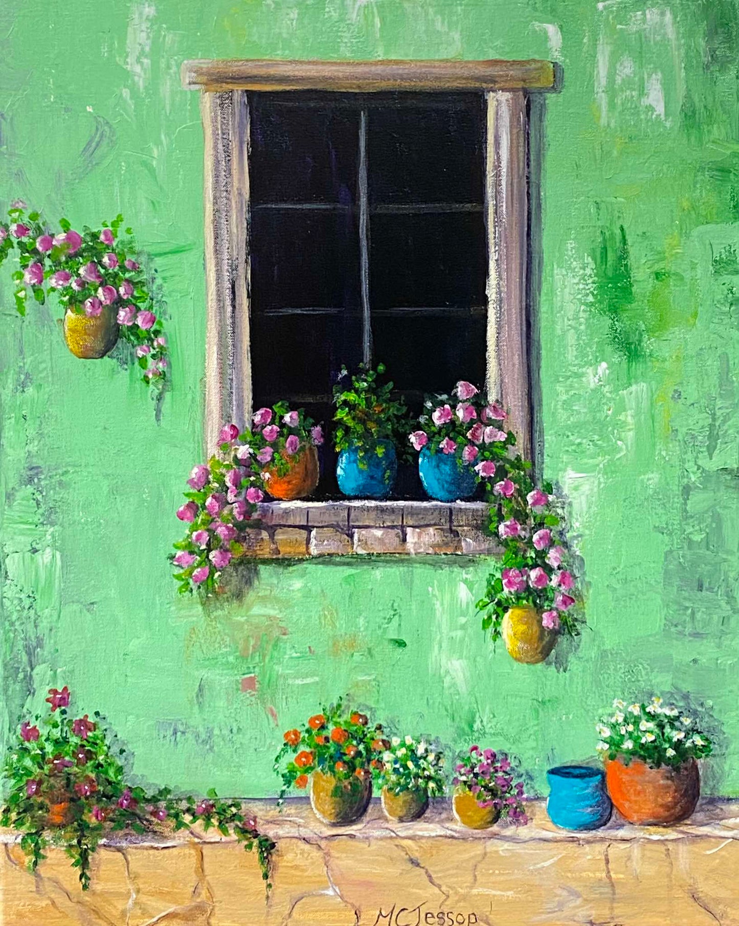 Marilyn Jessop 'Window Sill 1' | Original Painting