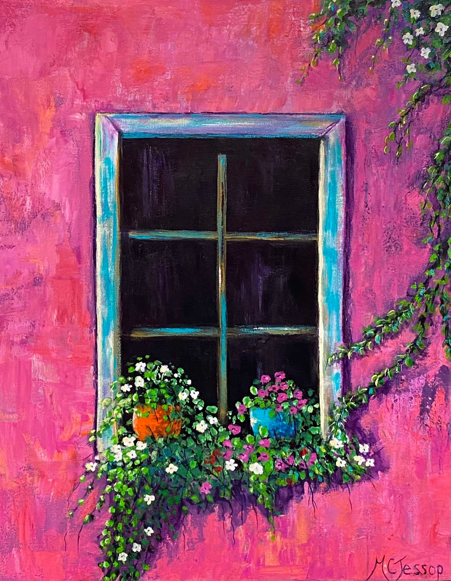 Marilyn Jessop 'Window Sill 2' | Original Painting