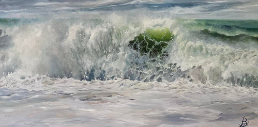 Bari Duncan 'Commotion At The Ocean' | Original Painting