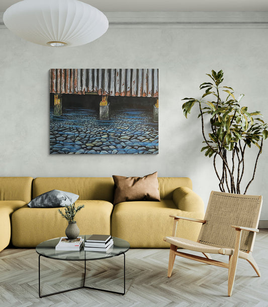 Karen Dey 'Out The Back' | Original Painting