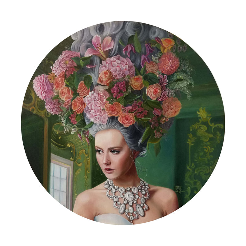 Karyn Hitchman 'Mademoiselle Eclatant' | Paper Print