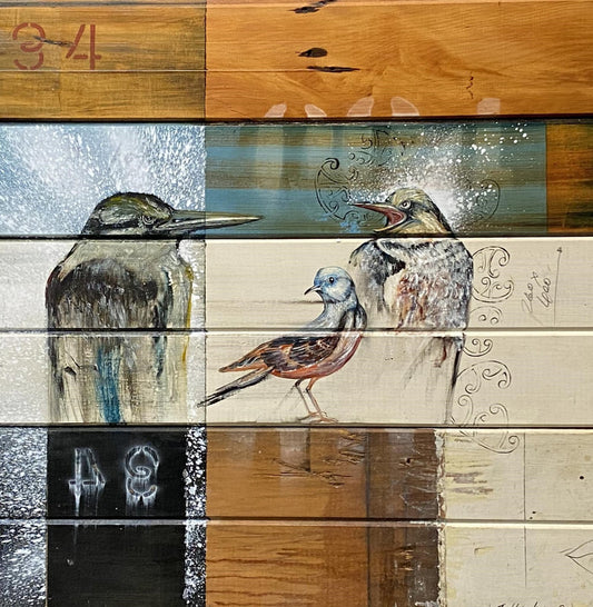 Jason Hicks 'Morning Conversation' | Original Painting