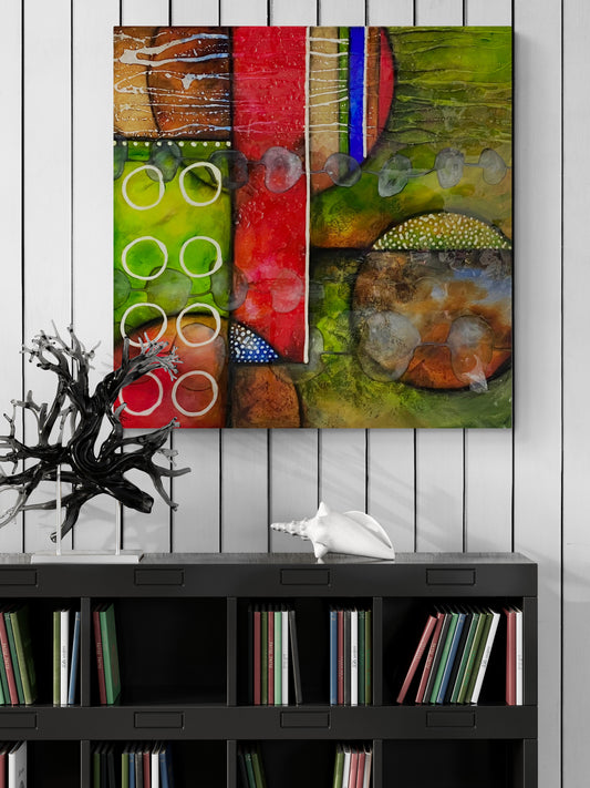 Clare Wilcox 'Is Our World Listening' | Original Painting