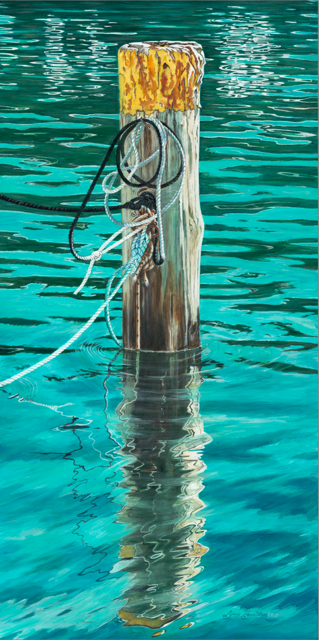 Lynne Iggulden ‘Picton Mooring’ | Canvas Print