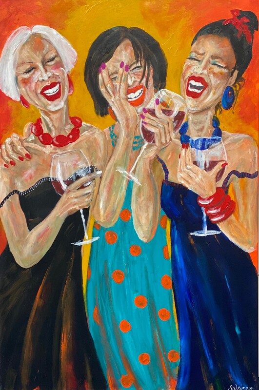 Brenda Suleiman 'Story Teller' A3 Paper Print