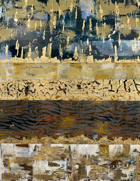 Jayeta Valentine 'Stratification' | Original Painting