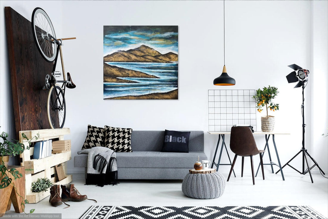 Andie King 'A View From Afar’ | Original Painting