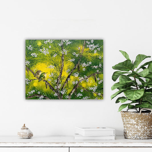 Jo Midgley 'Titipounamu II' Rifleman | Original Painting